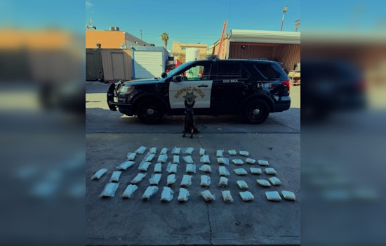 50 Pounds of Meth Seized During Routine Traffic Stop on I-5 in East Los Angeles