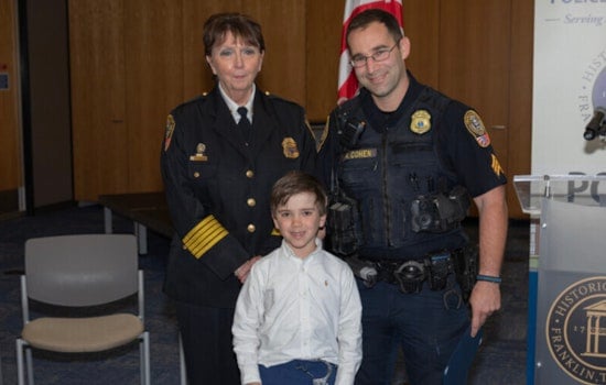 7-Year-Old Franklin Boy Hailed as Hero by Police for Saving Aunt's Life in Medical Emergency