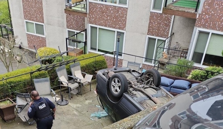 77-Year-Old Man Critically Injured After Car Plummets From Seattle Parking Structure