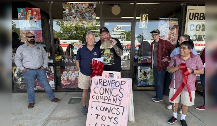 Acworth Welcomes Urbnpop Comics Company with Ribbon-Cutting Ceremony