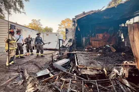 Adult and Child Injured in Fruitland Park House Fire, Airlifted for Treatment