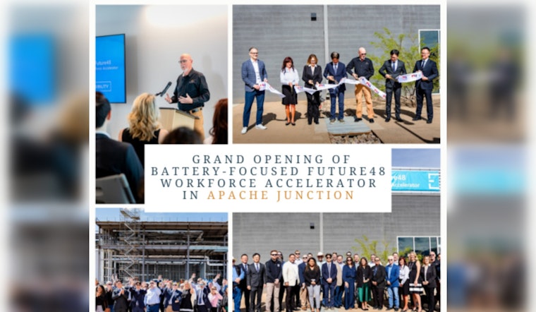 Apache Junction Unveils Future48 Workforce Accelerator in Partnership with LG Energy Solution for Battery Manufacturing Training