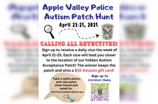 Apple Valley Police Launch 'Autism Acceptance Patch Hunt' to Foster Community Engagement and Inclusion