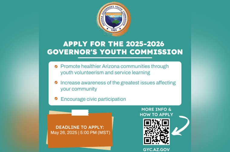 Arizona Governor’s Youth Commission Seeks Passionate Teen Leaders for Civic Engagement Opportunity