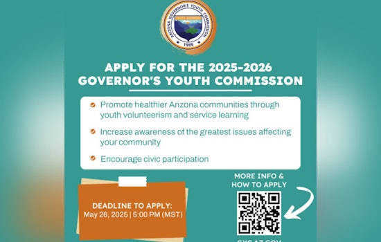 Arizona Governor’s Youth Commission Seeks Passionate Teen Leaders for Civic Engagement Opportunity