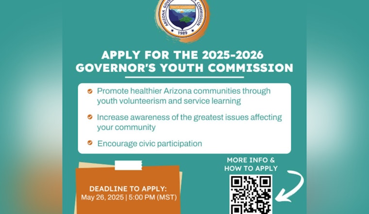 Arizona Governor’s Youth Commission Seeks Passionate Teen Leaders for Civic Engagement Opportunity
