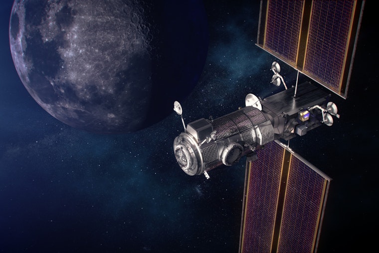 Arizona's Desert Hosts NASA's Future Moon Home as HALO Module Prepares for Cosmic Quest in Gilbert