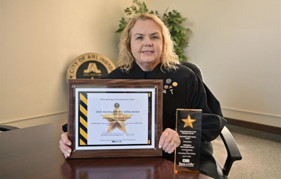 Arlington Court's Traffic Safety Efforts Earn Recognition from Texas Education Center
