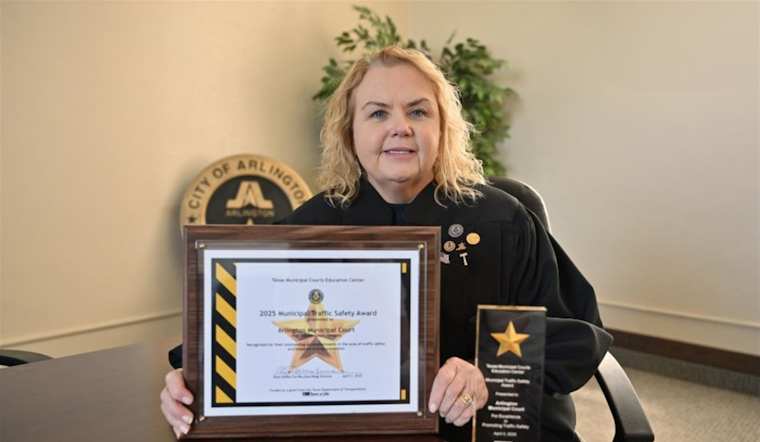 Arlington Court's Traffic Safety Efforts Earn Recognition from Texas Education Center