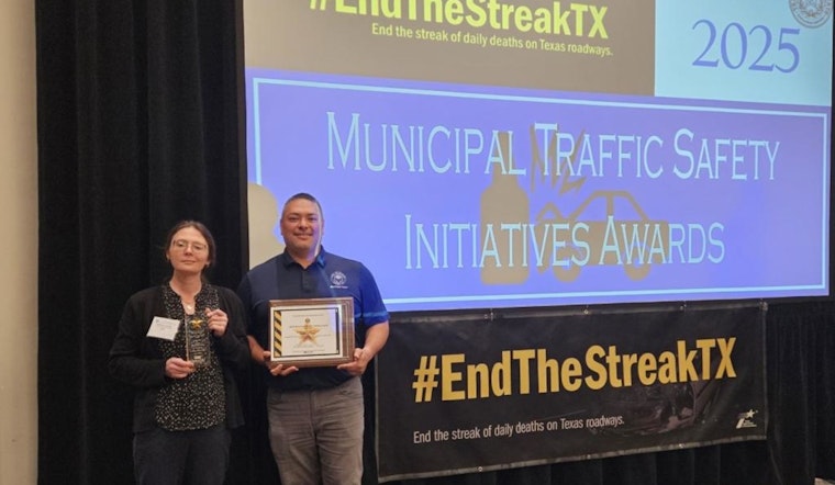 Austin Municipal Court Honored with Traffic Safety Award for Sixth Year in a Row