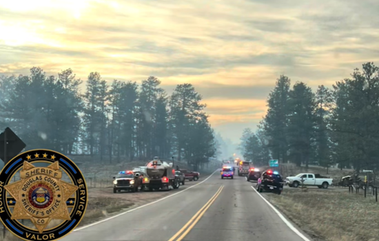 Authorities Respond Swiftly to Wildfire Near Turkey Tracks Shooting Range, Evacuations Underway