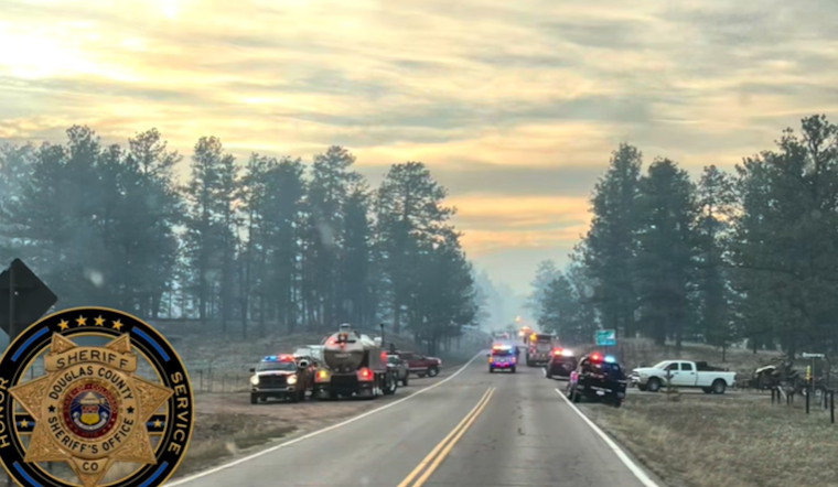 Authorities Respond Swiftly to Wildfire Near Turkey Tracks Shooting Range, Evacuations Underway