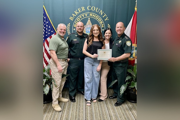 Baker County Prodigy Kaegan Mckenna Roberts Honored with 2025 Florida Sheriff's Association STEM Scholarship