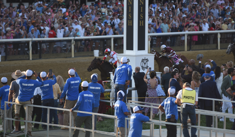 Baltimore Artist Steve Luhn Triumphs in Preakness 'Art of Racing' Contest Amid Record Submissions