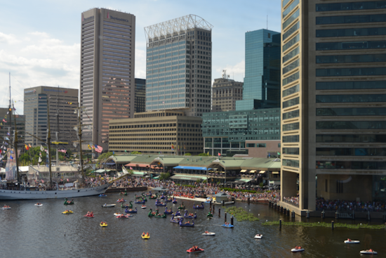 Baltimore Ravens and Bisciotti Foundation Team Up with Healthy Harbor Initiative to Tackle Harbor Pollution