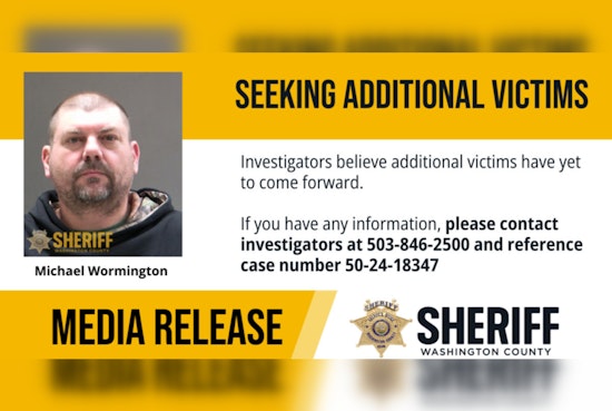 Banks Man, Michael Wormington, Indicted for Sexual Abuse of Juveniles and Marijuana Delivery in Washington County