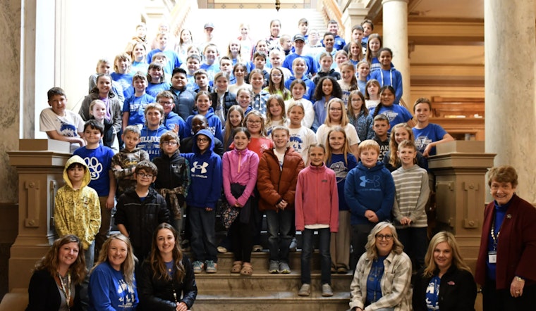 Batesville Intermediate Students Explore Indiana Statehouse with State Sen. Jean Leising