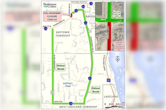 Baytown Township's 47th Street and Osgood Avenue Intersection Upgrade Nears Completion; Detours Starting May 5