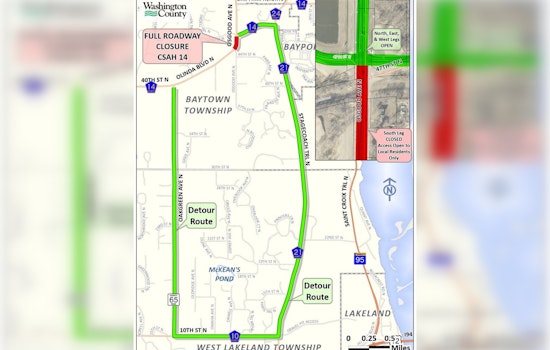 Baytown Township's 47th Street and Osgood Avenue Intersection Upgrade Nears Completion; Detours Starting May 5