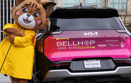 Bellevue's BellHop Shuttle Wins 2025 Transportation Vision Award for Sustainable Urban Mobility