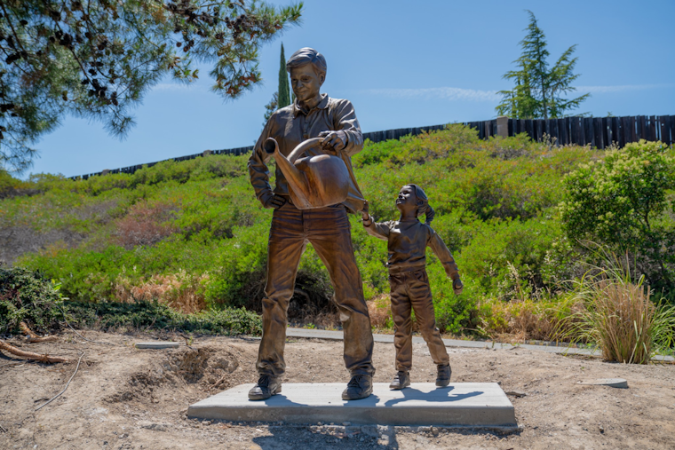 Beloved "Hey Daddy, Look!" Sculpture in Antioch Vandalized, Police Seek Tips from Public