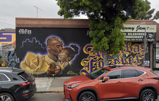 Beloved Kobe and Gianna Bryant Mural Vandalized in Downtown Los Angeles, Restoration Fund Launched