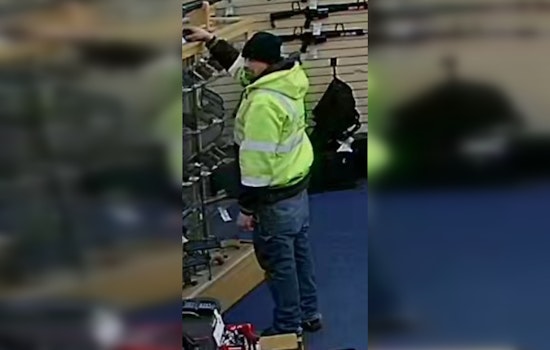 Blaine Police Seek Public Help to Identify Suspect in Bill's Gun Shop Theft