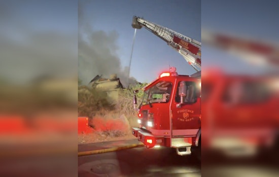 Blaze Engulfs Guest House in Paradise Valley, Firefighters Prevent Spread to Neighboring Properties