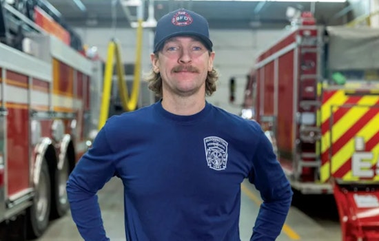 Bloomington Celebrates Ron Crook as Firefighter of the Year for Dedication to Safety and Community Education