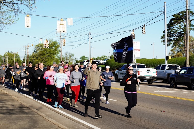Blount County Law Enforcement and Community Band Together in Supportive Relay for Special Olympics Tennessee