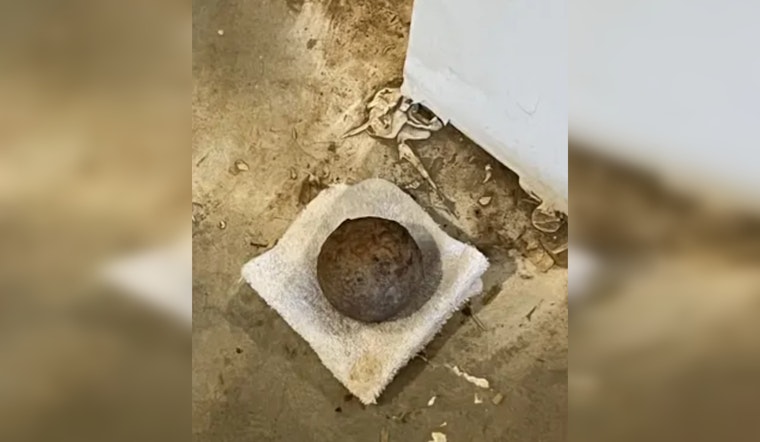 Bomb Squad Dispatched to Pickens County for Safe Disposal of Historic Cannonball Discovery