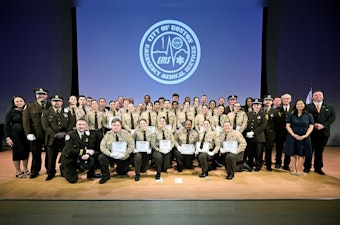 Boston Celebrates New Wave of EMT Graduates and Promotions with Mayor Michelle Wu's Praise