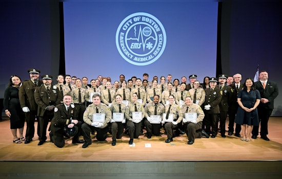 Boston Celebrates New Wave of EMT Graduates and Promotions with Mayor Michelle Wu's Praise