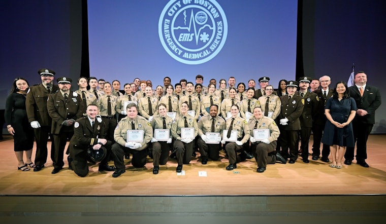 Boston Celebrates New Wave of EMT Graduates and Promotions with Mayor Michelle Wu's Praise