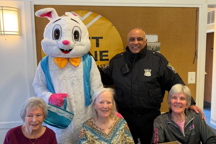 Boston Police and Beverly Gibbons Center Partner to Spread Easter Joy in Charlestown