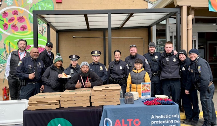 Boston Police and Jamaica Plain Residents Break Bread at "Pizza with Police" Event to Strengthen Community Ties