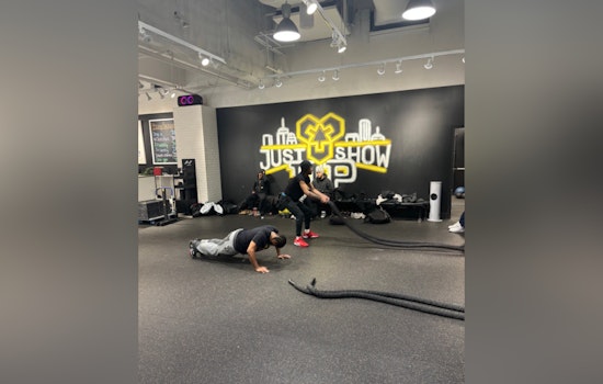 Boston Police Break a Sweat with Youths at Backyahd Boston Gym to Bridge Community Gaps