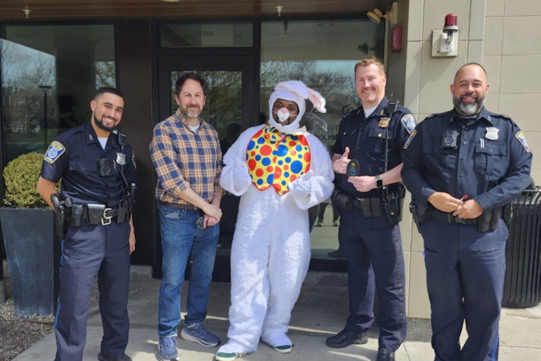 Boston Police Department Engages in Community Building with Easter Celebration in Jamaica Plain