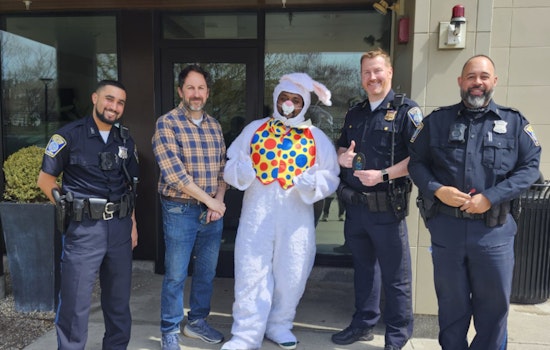 Boston Police Department Engages in Community Building with Easter Celebration in Jamaica Plain