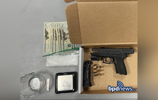 Boston Police Nab Jamaica Plain Man on Firearm and Drug Charges After Mattapan Traffic Stop