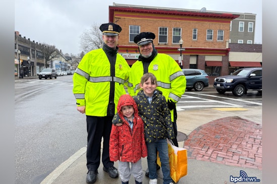Boston Police Officers Join Roslindale's Easter Egg Hunt in Community Engagement Effort