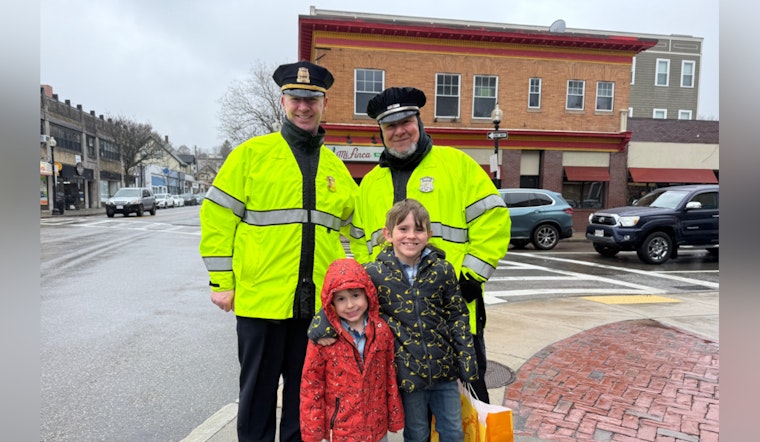 Boston Police Officers Join Roslindale's Easter Egg Hunt in Community Engagement Effort