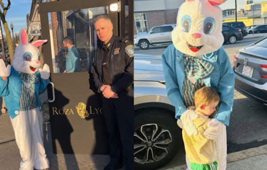 Boston Police Spread Easter Joy with South Boston Special Kids & Young Adults