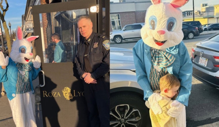 Boston Police Spread Easter Joy with South Boston Special Kids & Young Adults
