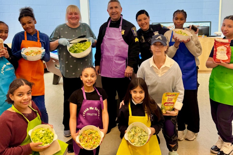 Boston Police Stir Up Community Relations with 'Teach Me to Fish' Cooking Program in South Boston