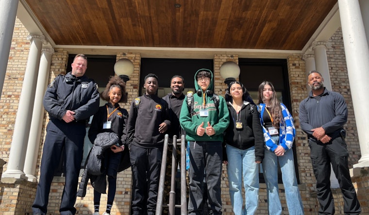 Brighton High School Students Explore Law Enforcement Careers with Boston Police