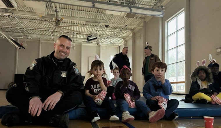 Brighton's Oak Square YMCA Hosts Family Movie Night with Boston Police Officers