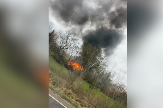 Brunswick Hills Family Safe but Displaced After Garage Fire Spreads to Home