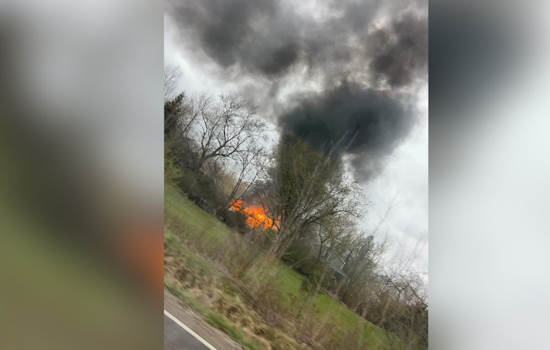 Brunswick Hills Family Safe but Displaced After Garage Fire Spreads to Home