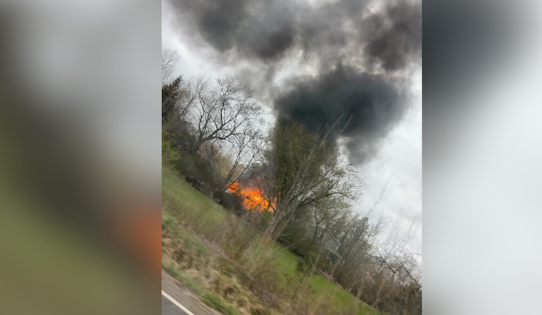 Brunswick Hills Family Safe but Displaced After Garage Fire Spreads to Home